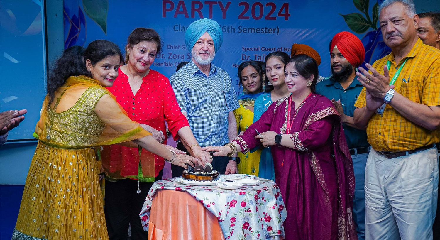 Desh Bhagat University organized a farewell ceremony for BA students